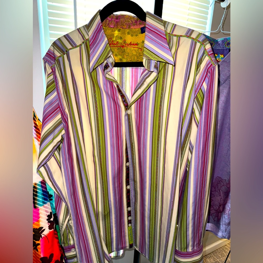 Men’s Robert graham dress shirt